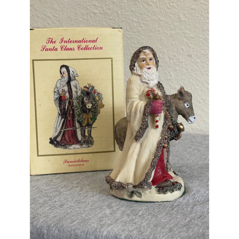 International Santa Claus Collection Samichlaus Switzerland SC09 1993 Figurine